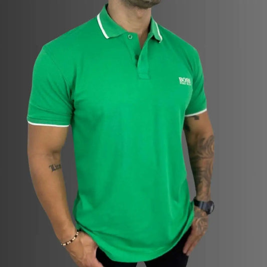Pack X3 |Camiseta Tipo Polo H.B. Combinada