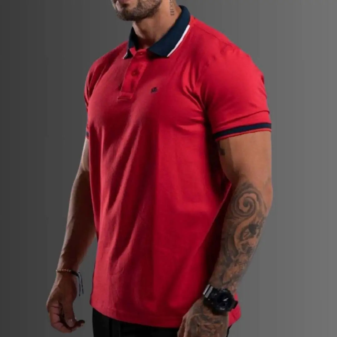 Camiseta Tipo Polo Varons Elevate