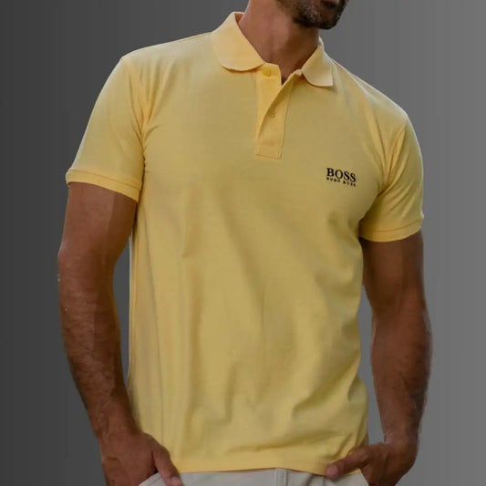 Pack X3 |Camiseta Tipo Polo Premium H.B. Unicolor