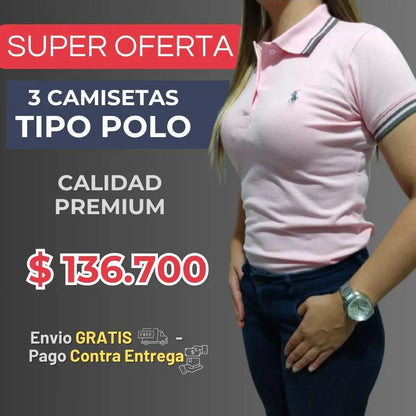 Luce Elegante y Cómoda en Cualquier Ocasión con la Nueva Polo RL para Mujer