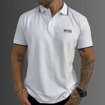 Pack X3 |Camiseta Tipo Polo H.B. Combinada