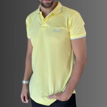 Pack X3 |Camiseta Tipo Polo H.B. Combinada