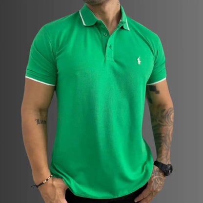 Pack X3 |Camiseta Tipo Polo Premium Combinada👕